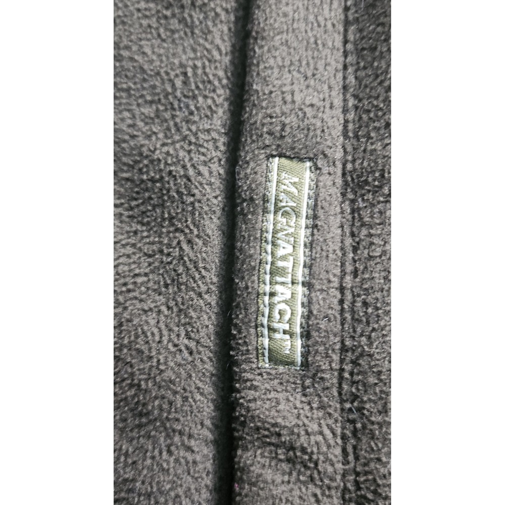 Drake Clothing Company Mens 2XL Brown Fleece Vest Full Zip Hunting Duck Logo - Picture 2 of 9